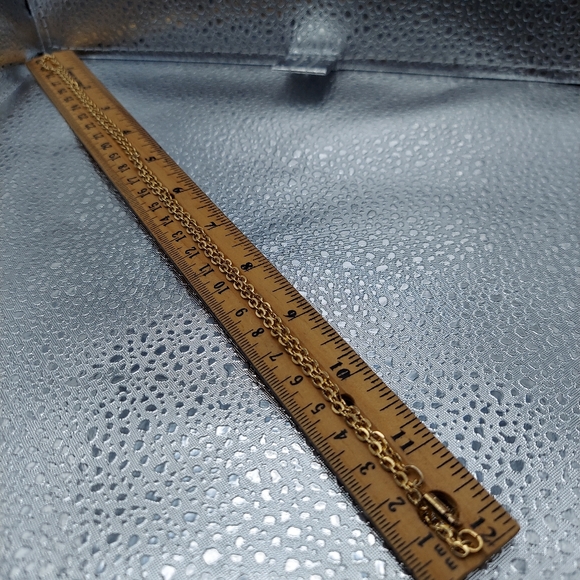 Vintage Germany made Lightweight Goldtone 24" Chain. VGC & Attractive. - Picture 10 of 12